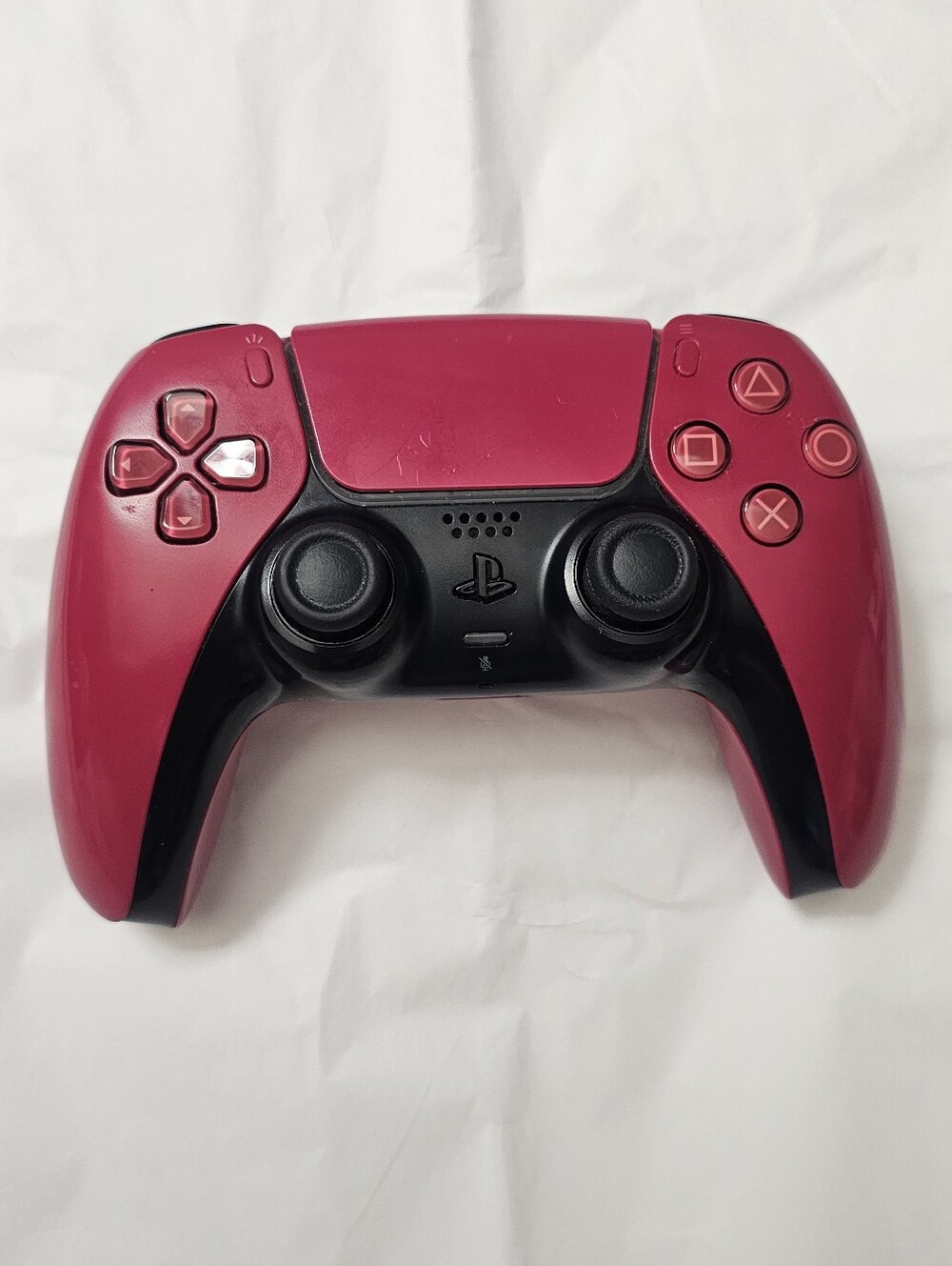 Sony PS5 Playstation 5 controller for parts repair as is RED